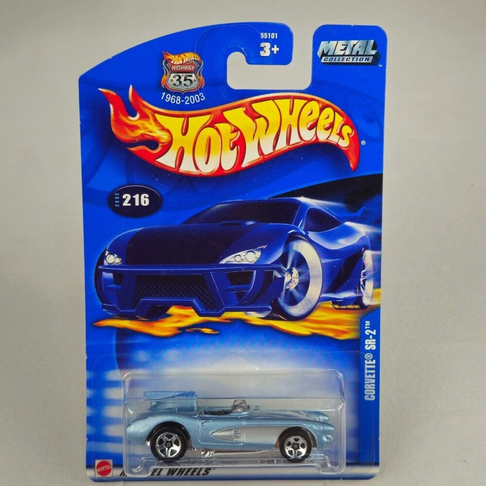 HOT WHEELS HIGHWAY 35 CORVETTE SR-2‎ (K225) MINT CONDITION